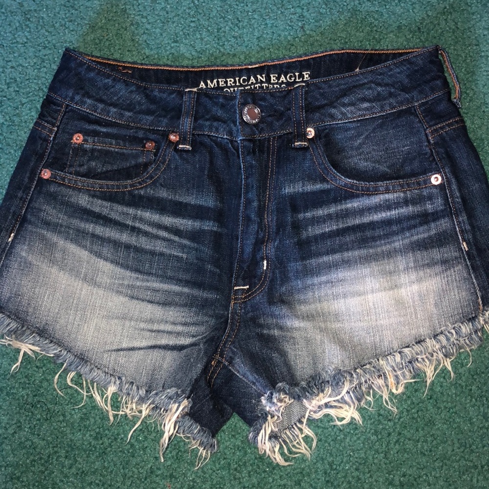 “Hi-rise festival” Jean shorts- NEVER WORN